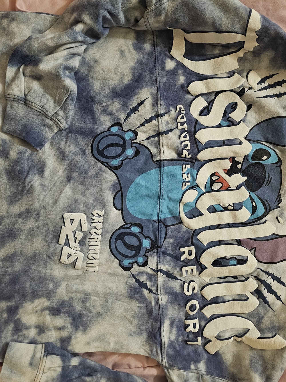 Disney Mickey Mouse Graphic Hoodie Boys Small Blue & Gray
